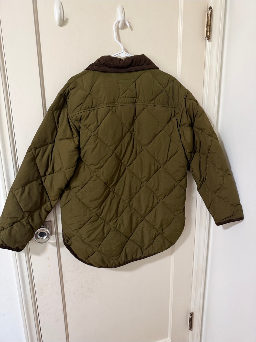 Alex Mill Quinn Olive Quilted Puffy Jacket M EUC - Picture 3 of 7